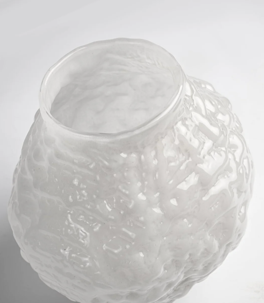 Vase Corallo M off white