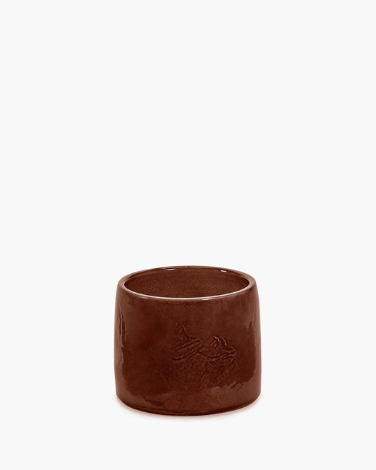 Blomsterpotte 01 brown vaso