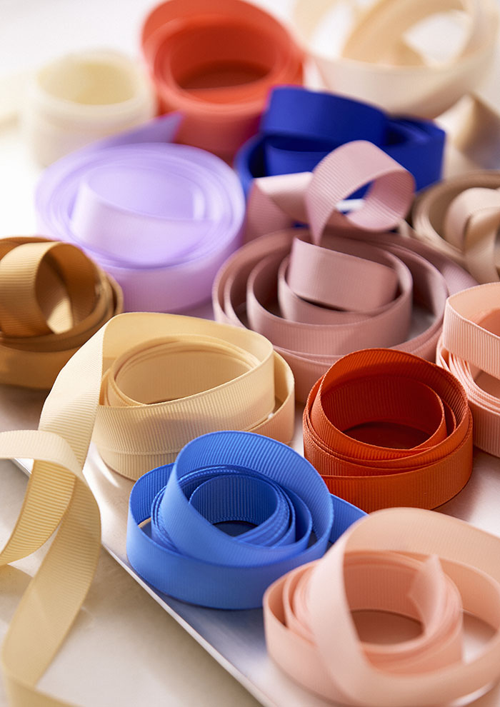 Ribbon Grosgrain 16mm Cinnabar 3pk