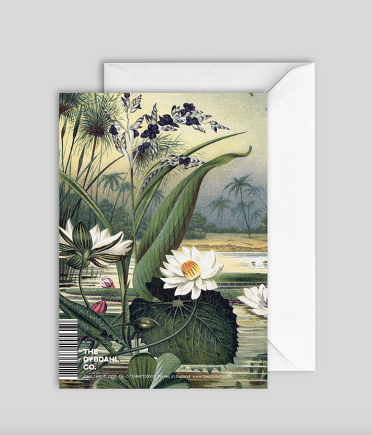 kort - vannblomster