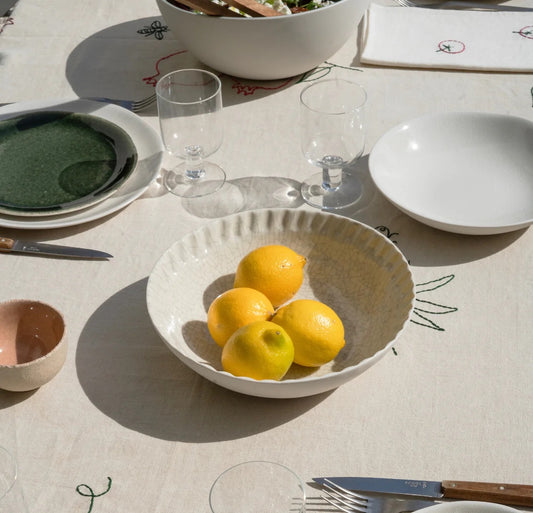 Dashi serveringsbolle quartz craquelle