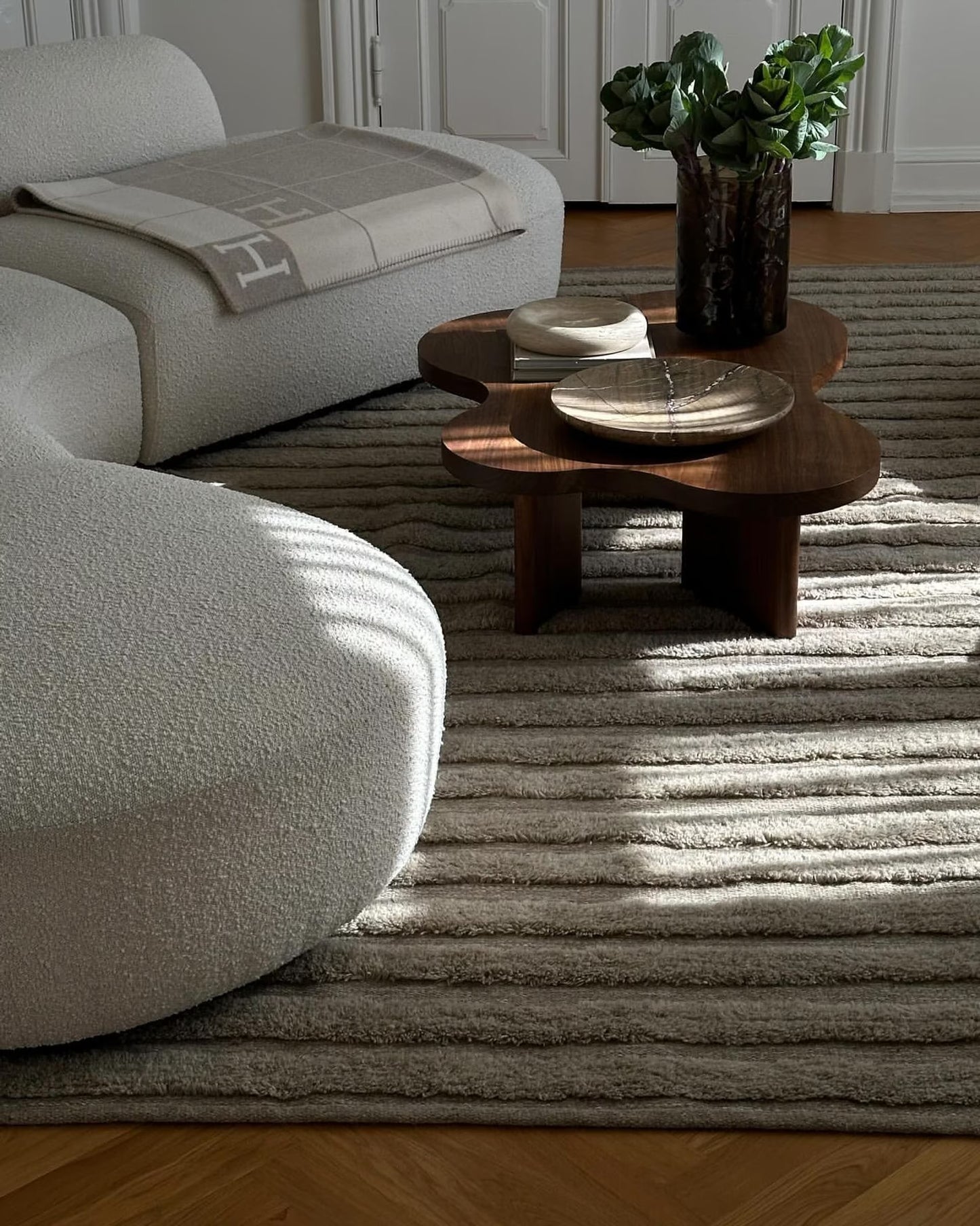 Riklund beige melert