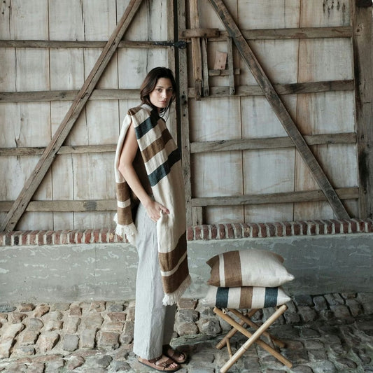 Dakota stripe putetrekk, 50x50 cm