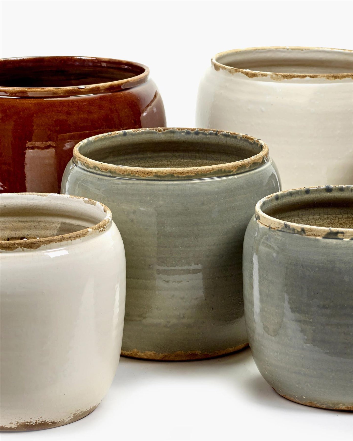 Blomsterpotte Costa S, Grey