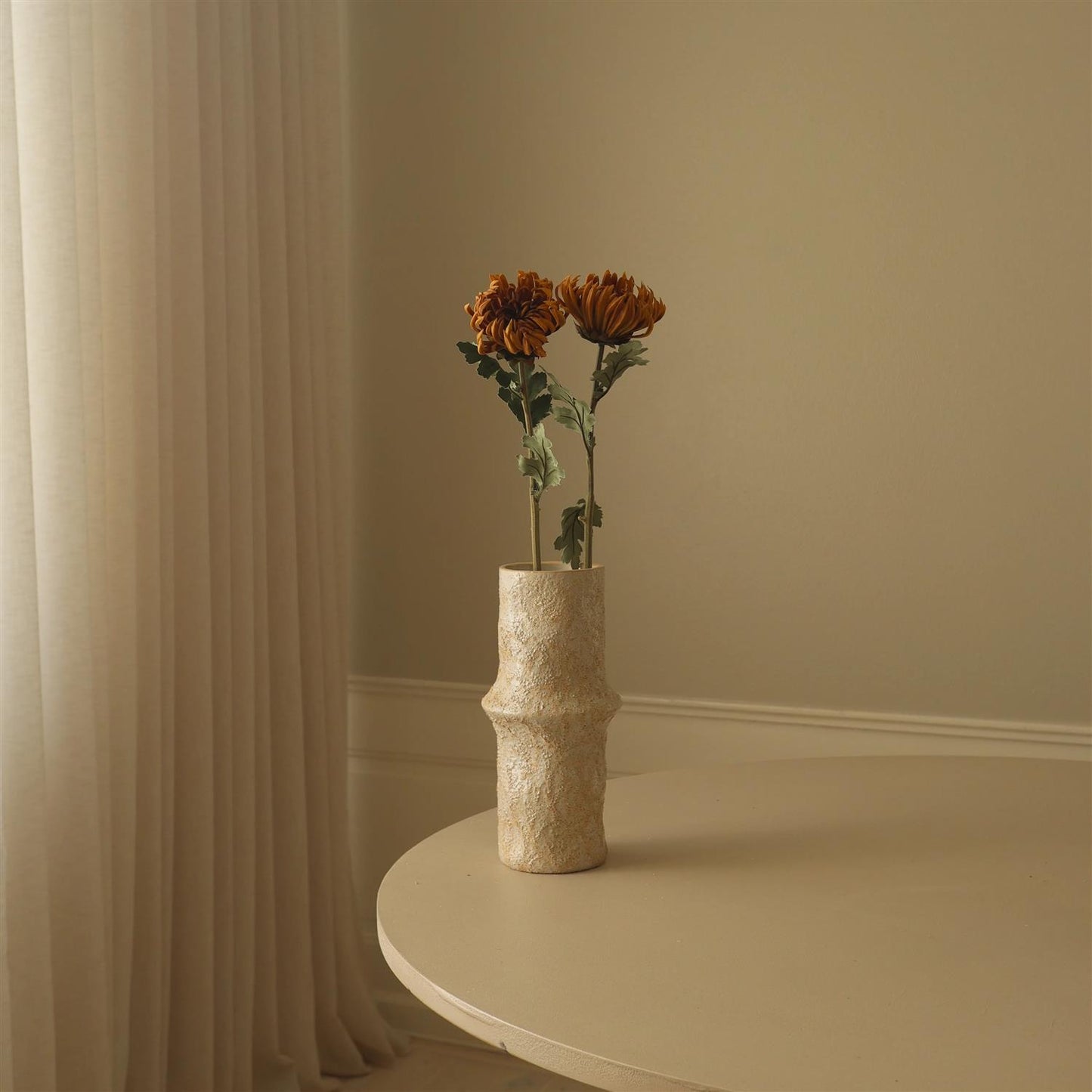 Brown semi-cactus Dahlia Flower