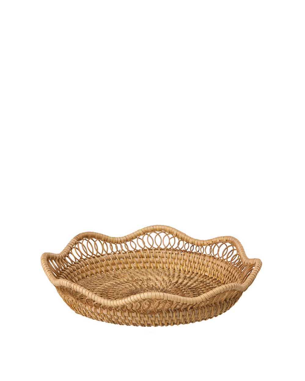 Anira brødkurv S rattan, Ø25 cm