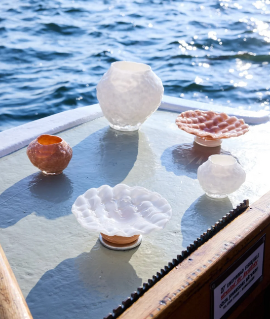 Vase Corallo mini off white