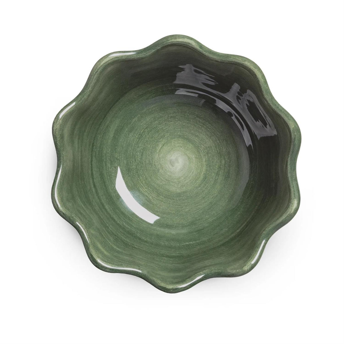 Oyster Skål Mini 13cm, Forest Green