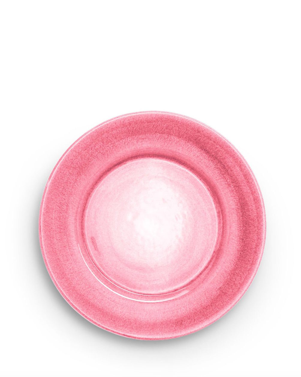 Basic tallerken 25 cm, rosa