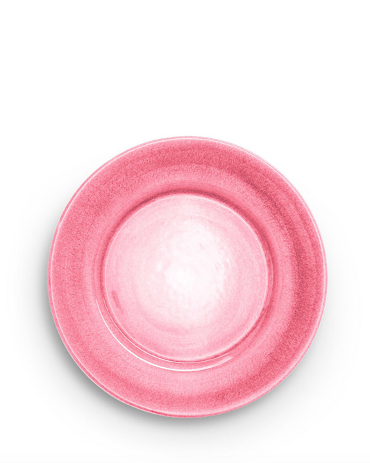 Basic tallerken 25 cm, rosa