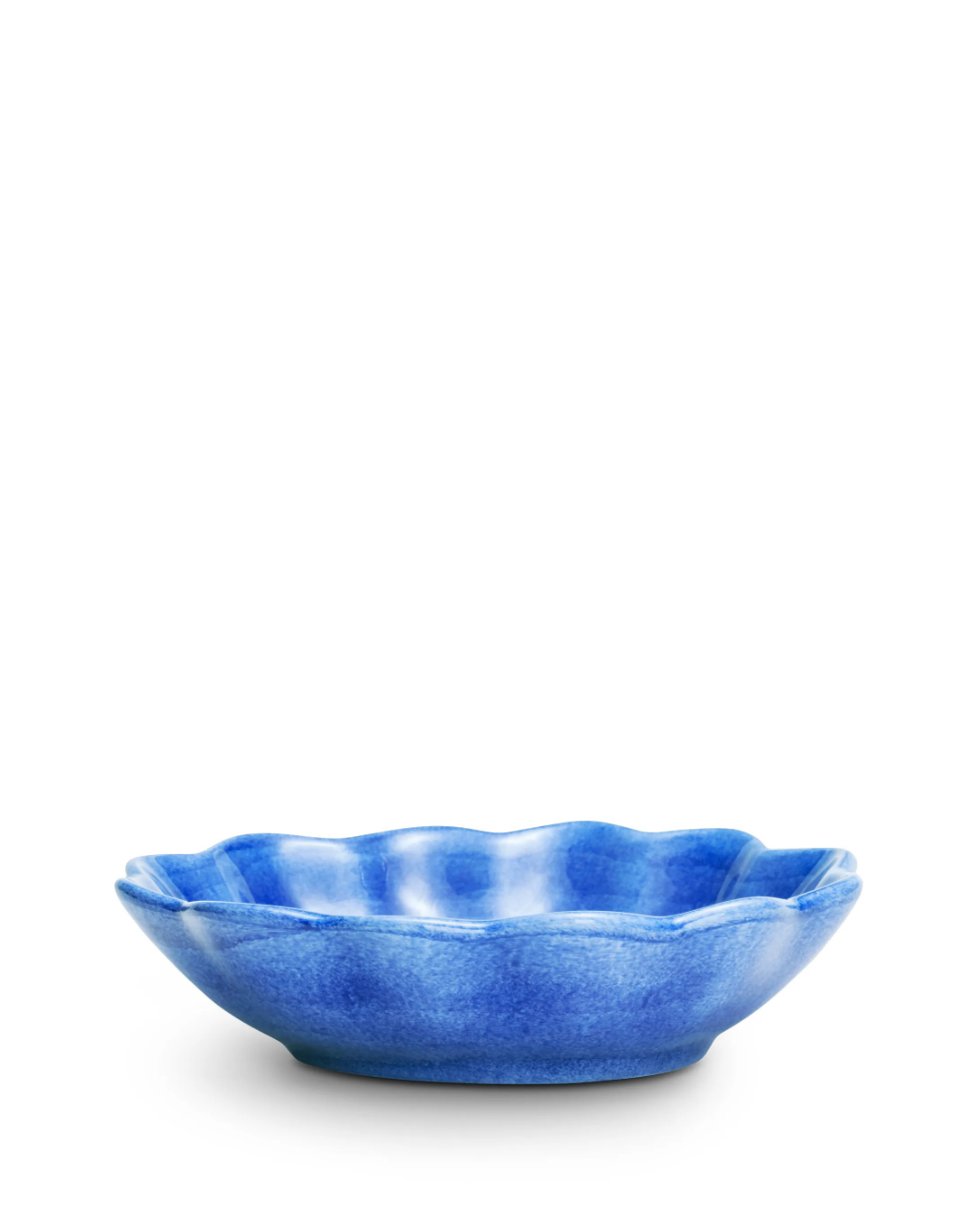 Oyster skål 18x16 cm, Light blue