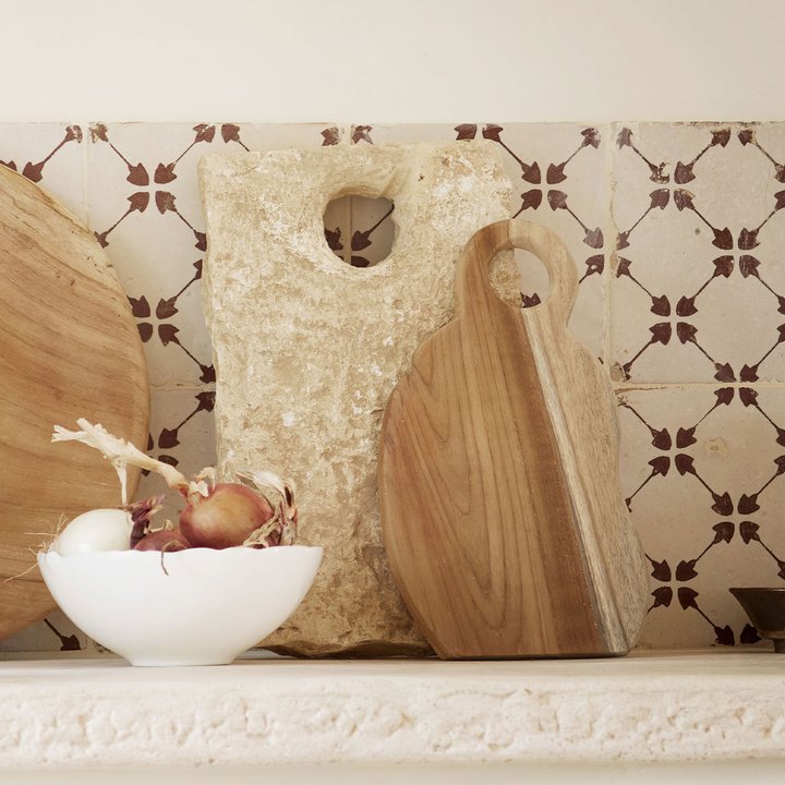 Nusa trebrett teak, 33x20xH2 cm