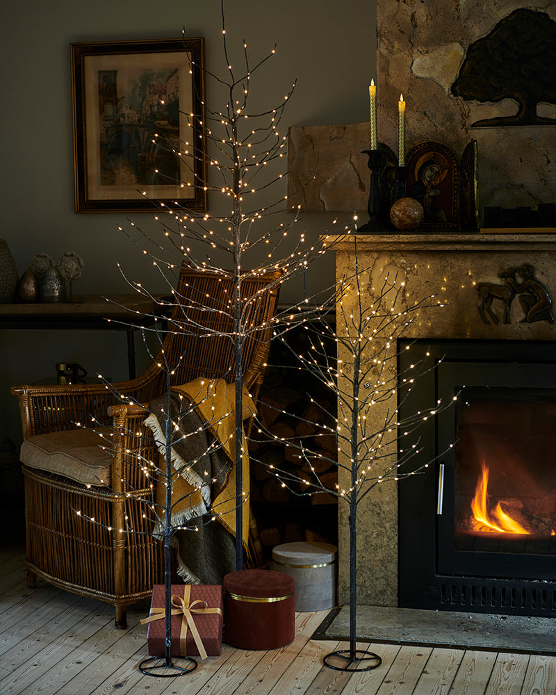 Kira tre med lys 120cm