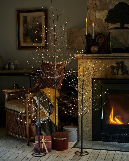 Kira tre med lys 120cm