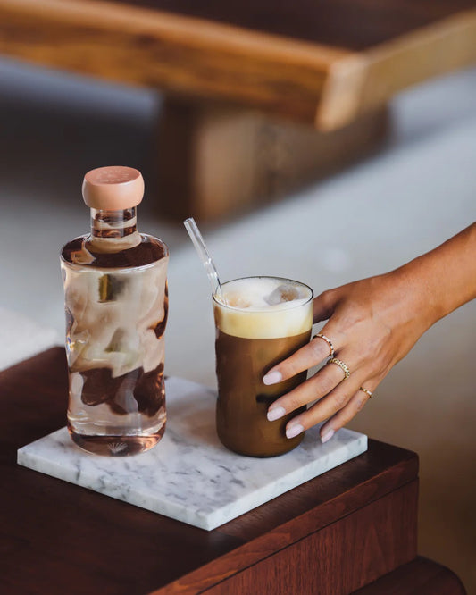 Glassflaske 1,25 L Swirl Glow