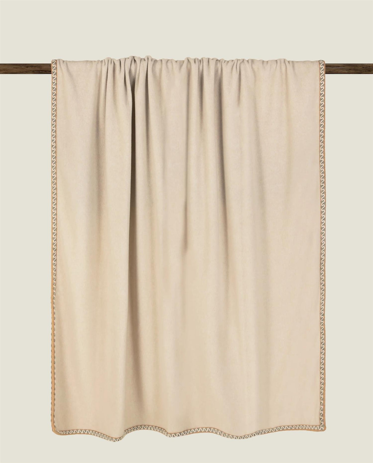 Soft Bamboo Coco Nocciola pledd, 160x200