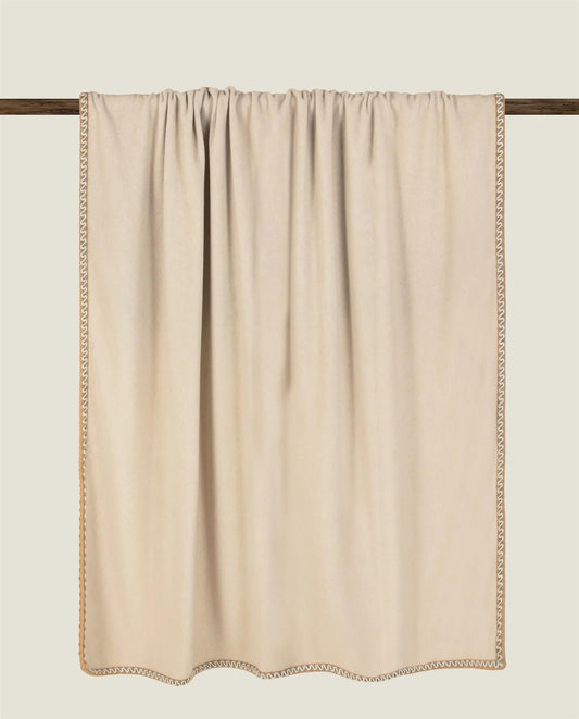 Soft Bamboo Coco Nocciola pledd, 160x200