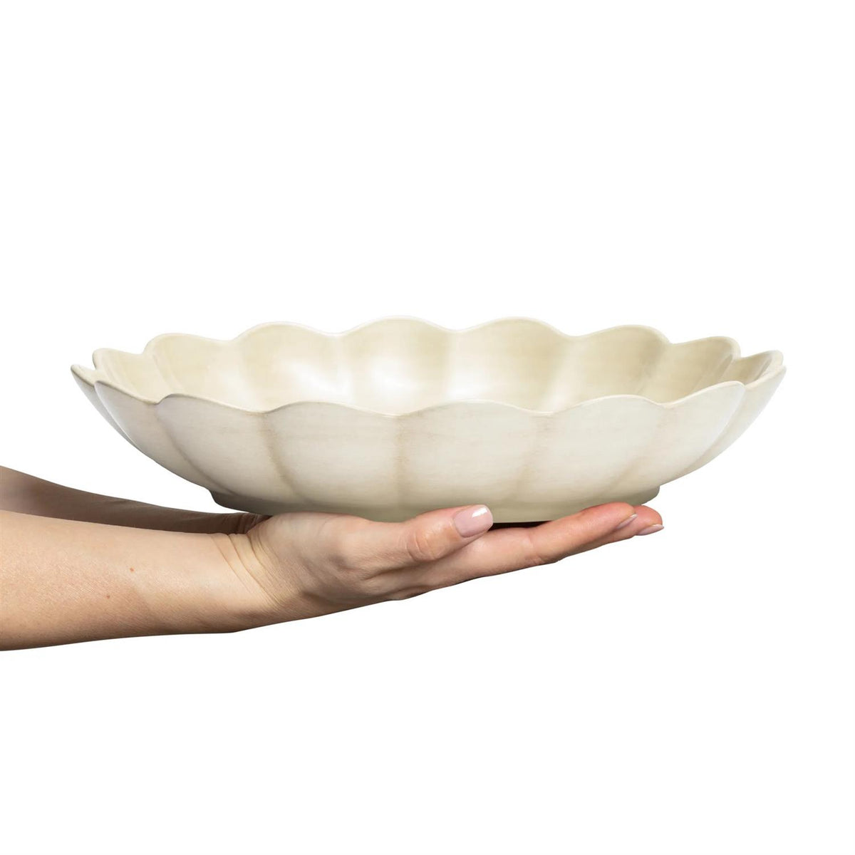 Oyster Skål 31 cm, Sand