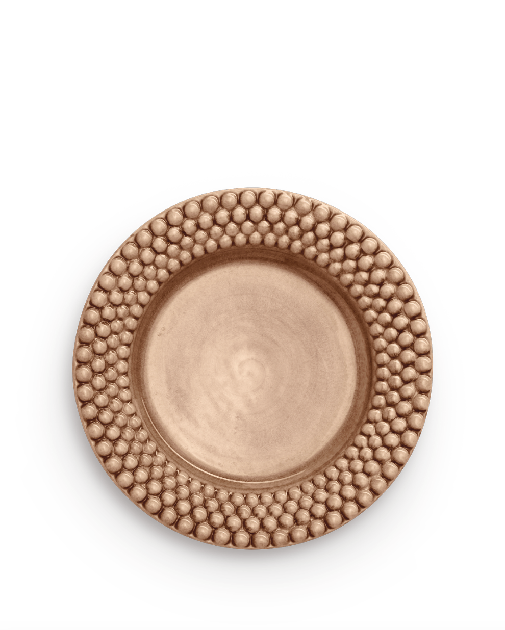 Bubbles Tallerken 28cm, Cinnamon