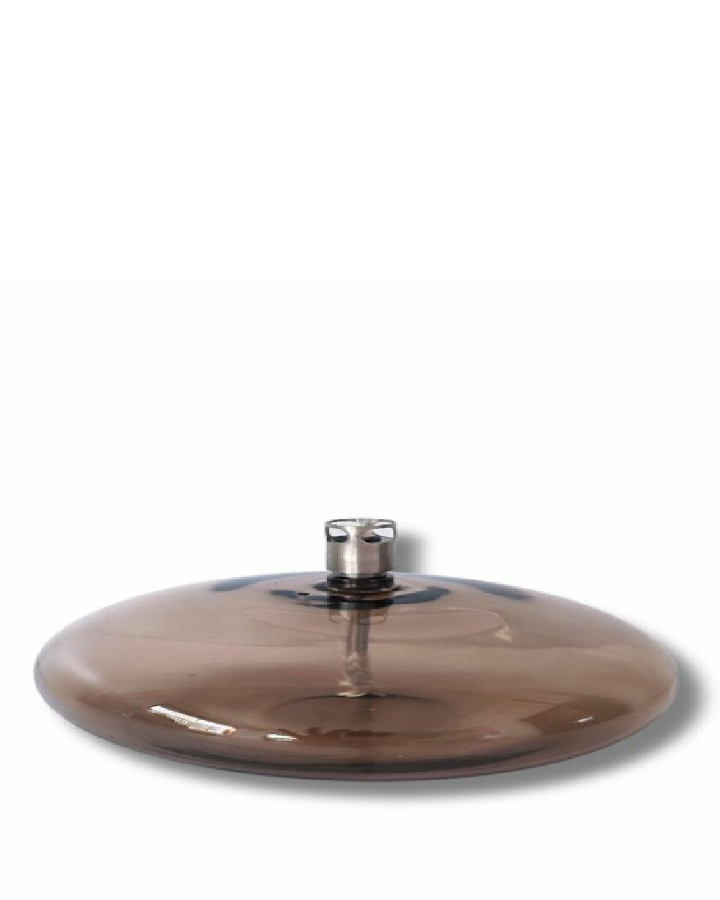 Oljelampe Disc champagne brass, Large