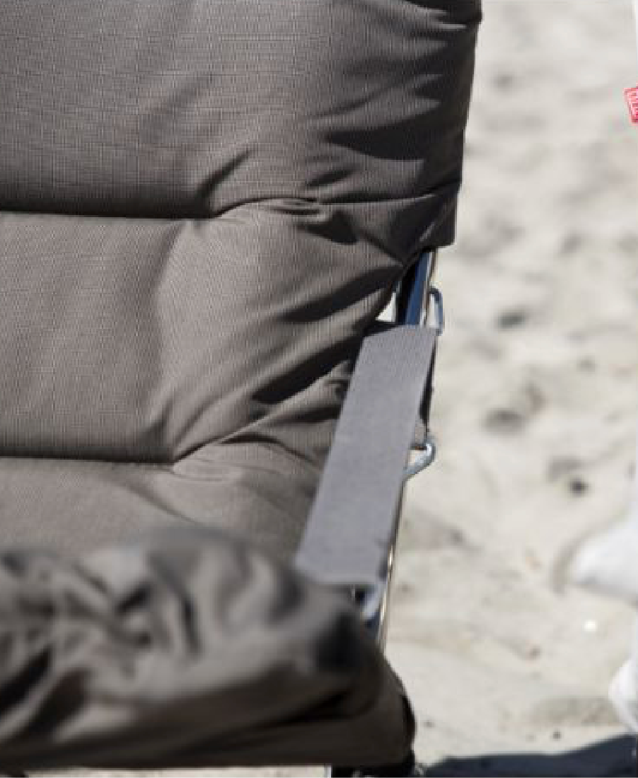 Fiesta Soft Solstol, Continente Grå/brun