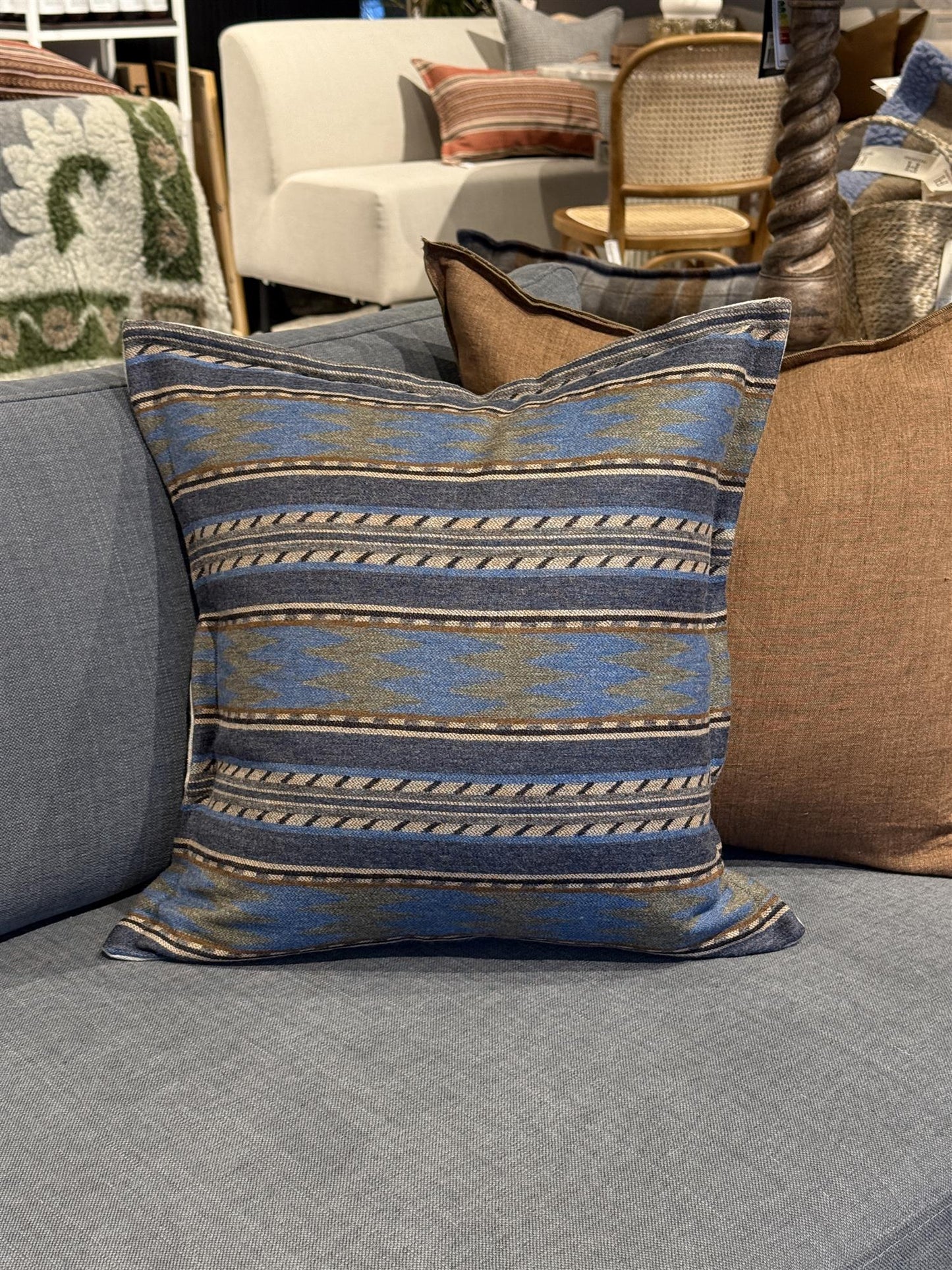 Pyntepute Mulberry Blå 50x50 cm