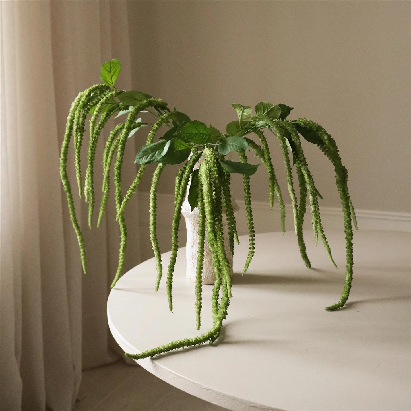 Green three forks Amaranthus Flower