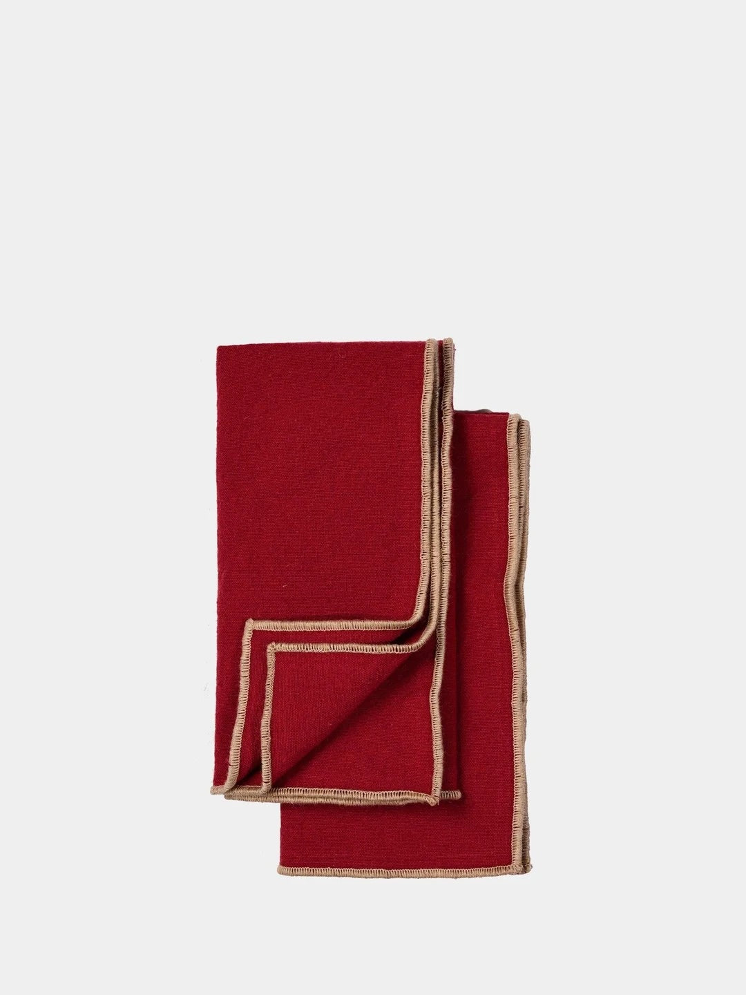 Edith serviett, bordeaux 2pk