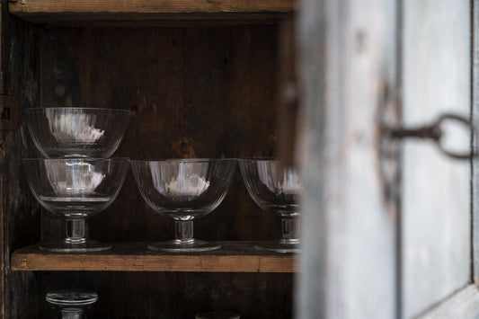 Rillet skål på stett 20cl, 2pk