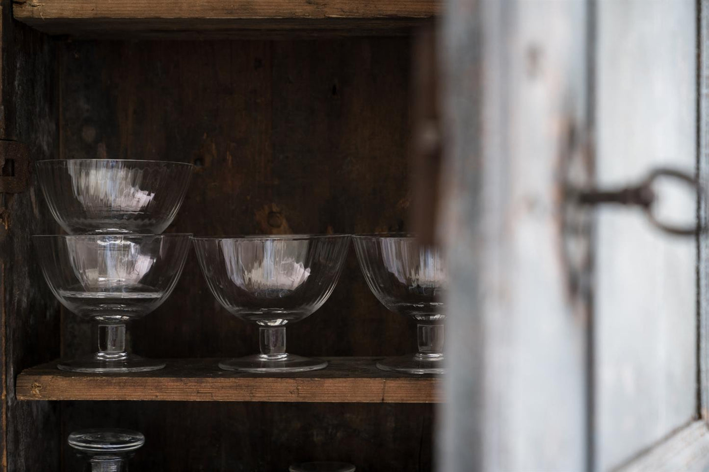 Rillet skål på stett 20cl, 2pk