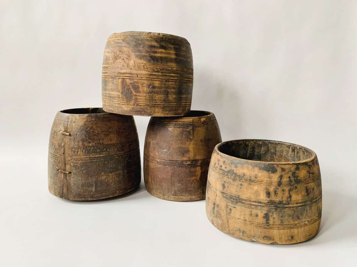 Vintage trepotte ca. Ø15 x H20cm