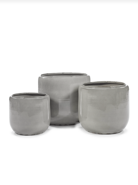 Blomsterpotte XL grey