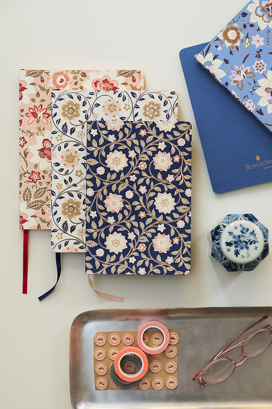 Notatbok 88x23cm Lined Paper Sita Rose