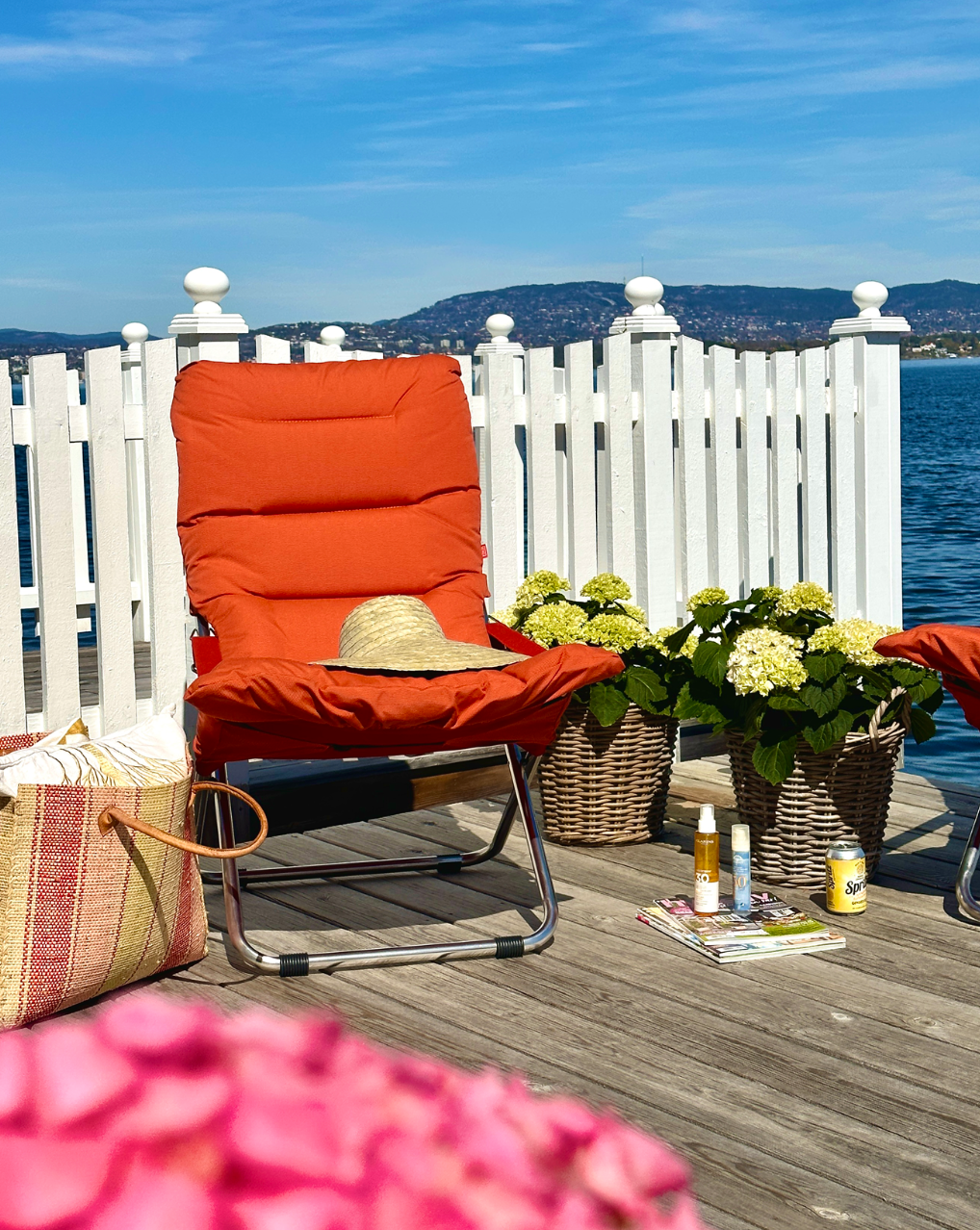 Fiesta Soft Solstol, Oransje