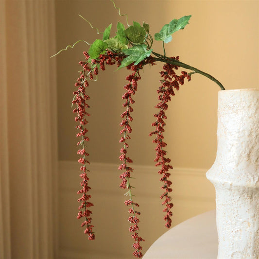 Red Amaranthus Emerald Tassels Flower