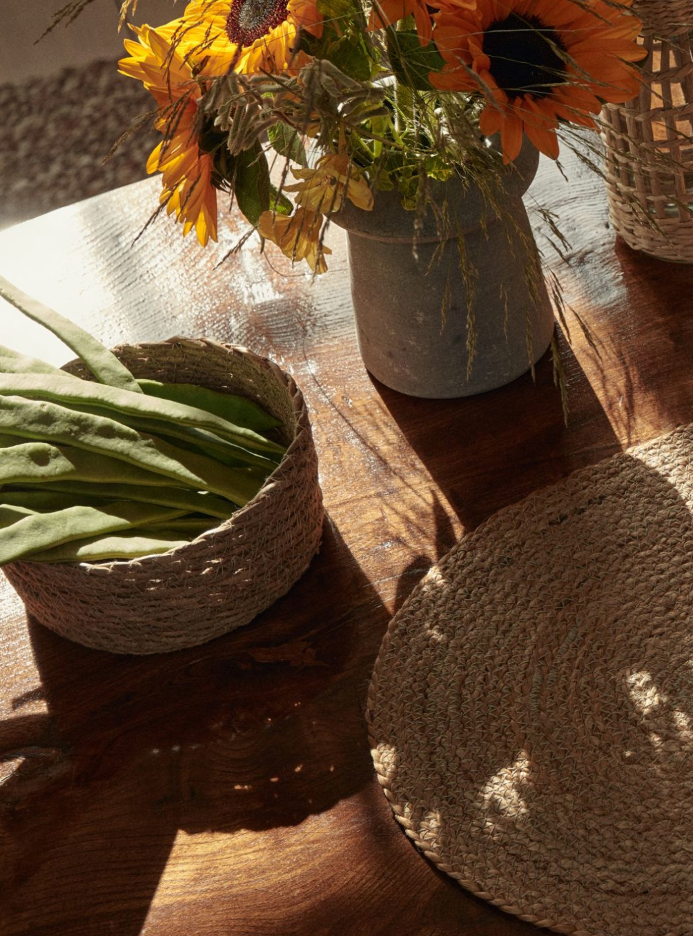 Spisebrikke Elin Oval, Natural