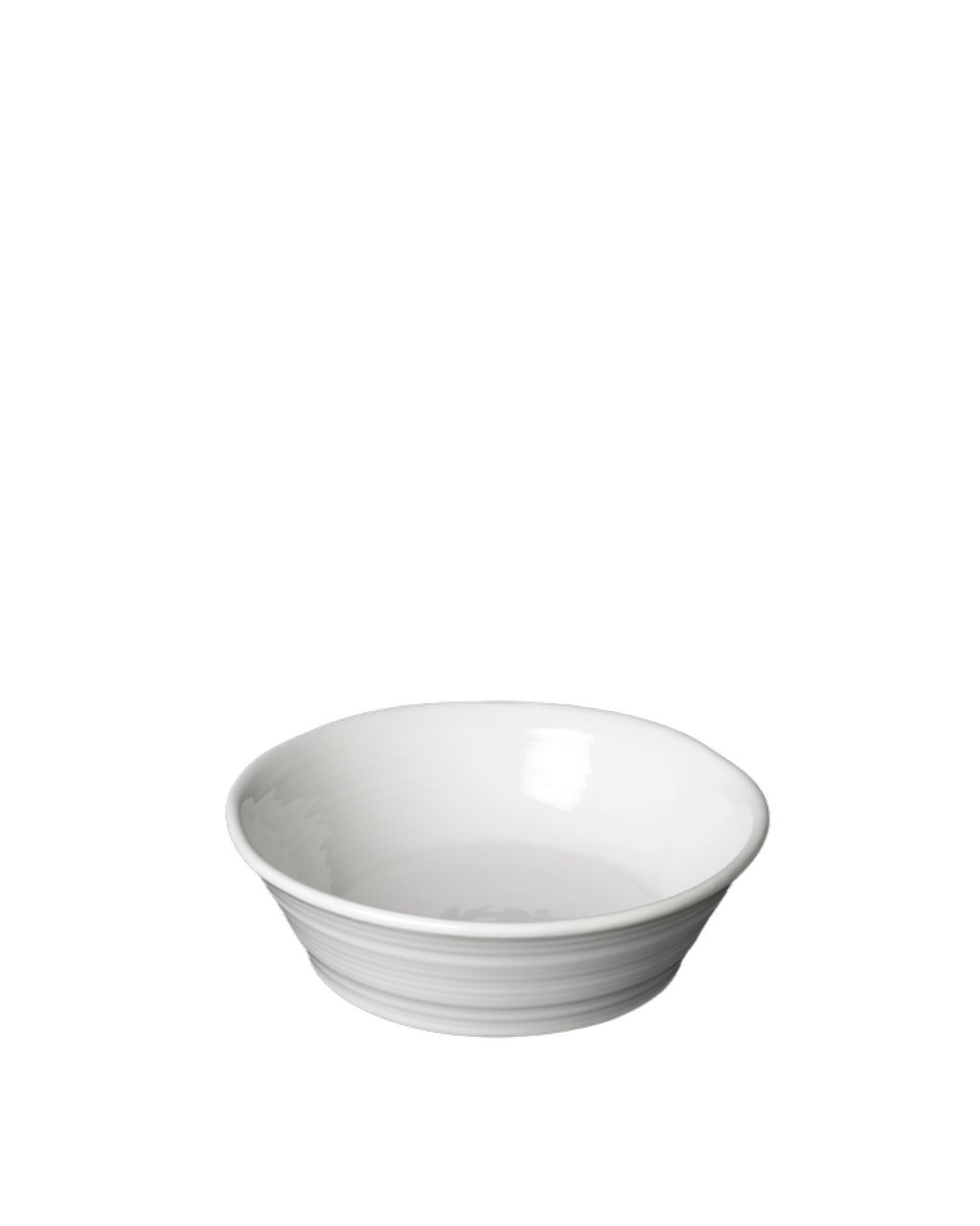 Fat capri Ø21cm, Hvit