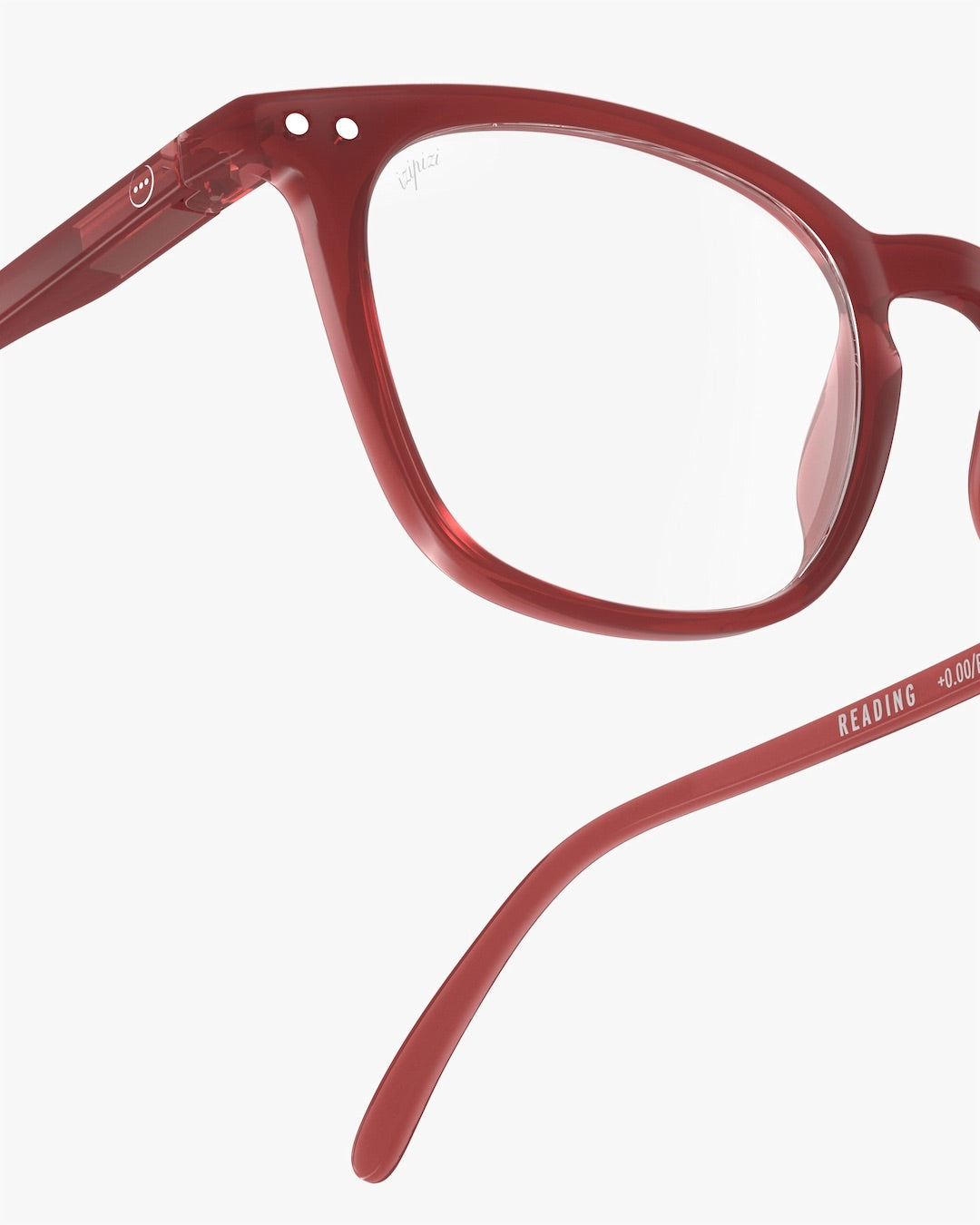 Lesebriller #E Carmine Red