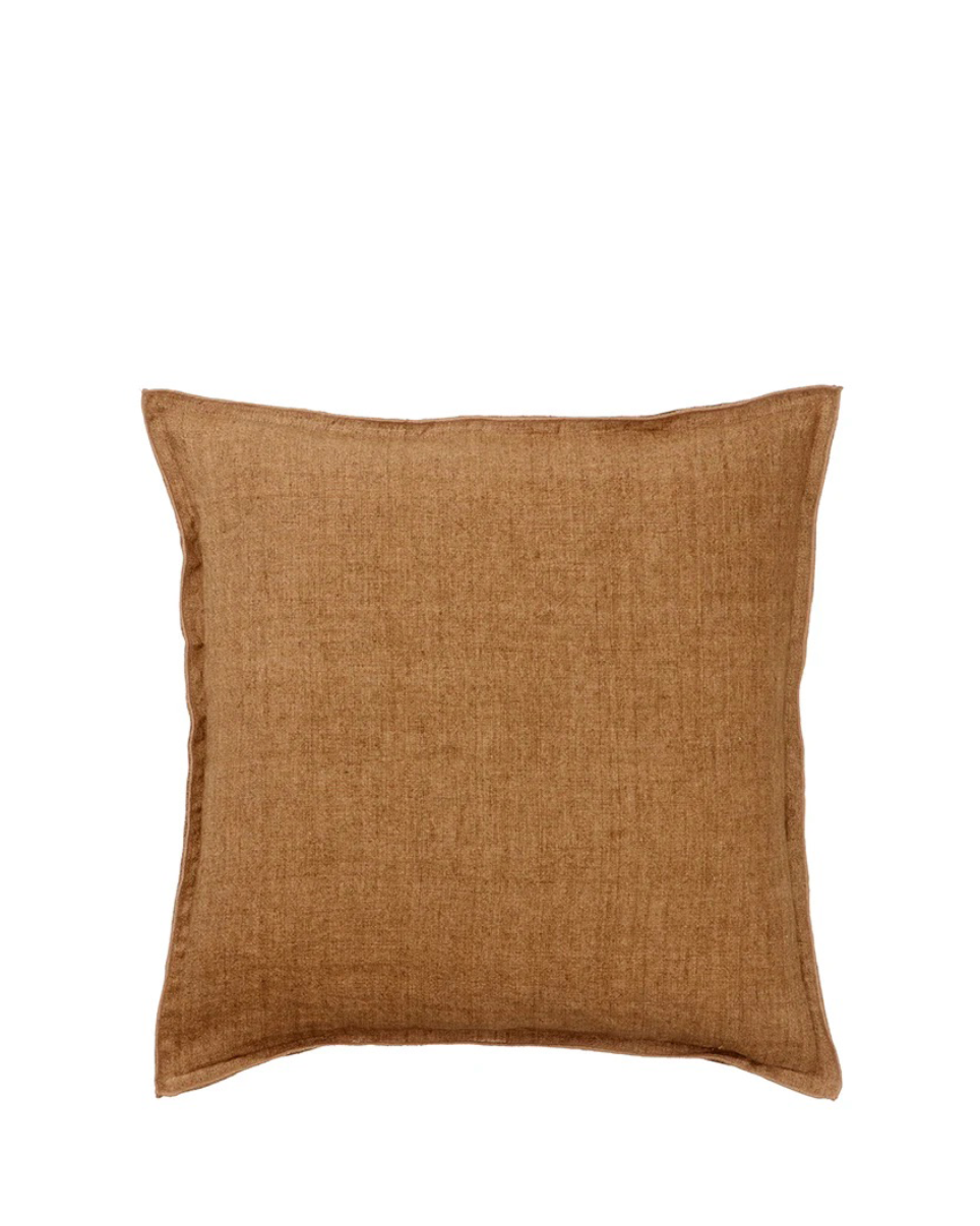 Putetrekk 50x50 Linen espresso