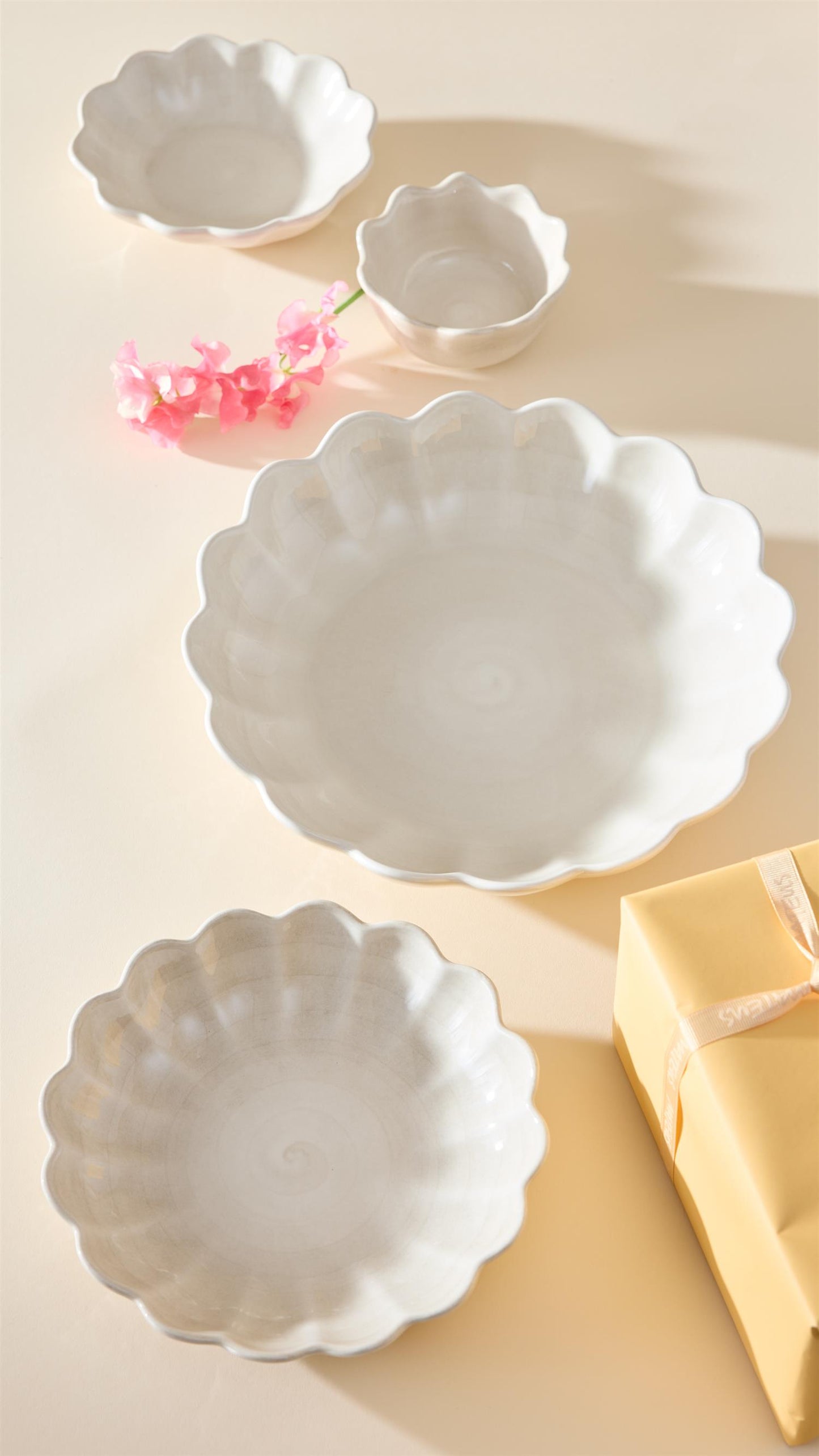 Oyster Skål Mini 13cm, Sand