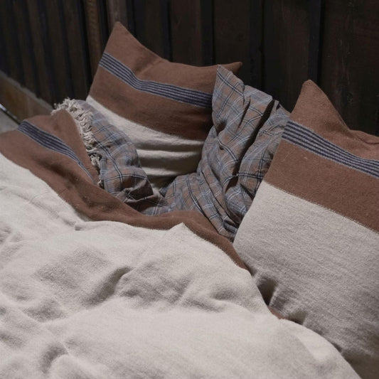 Sienna putetrekk, brown 50x50 cm