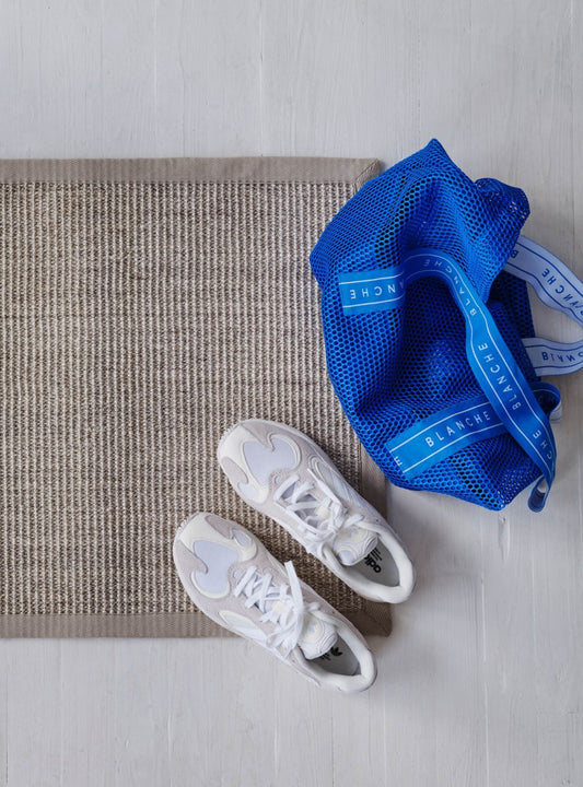 Dørmatte Jenny m/bomullskant 60x90cm, Marmor