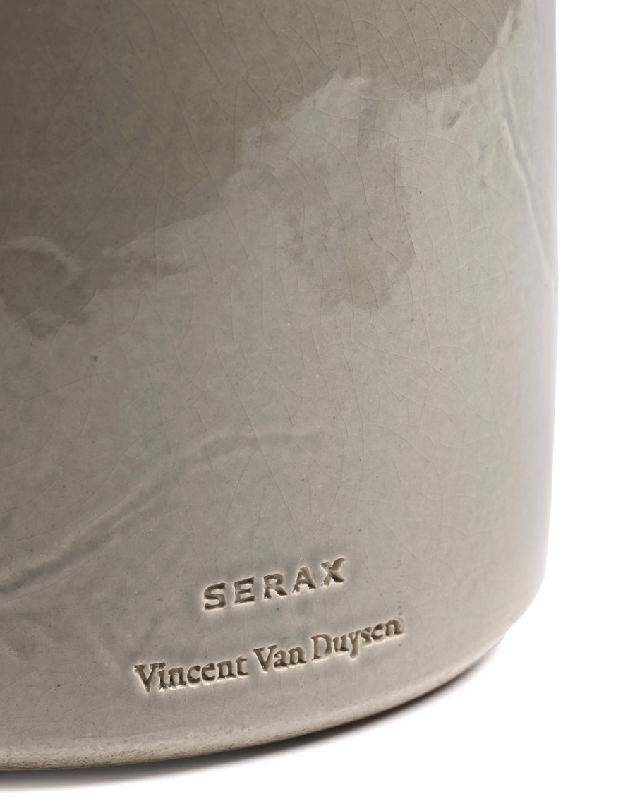 Blomsterpotte 02 grey vaso