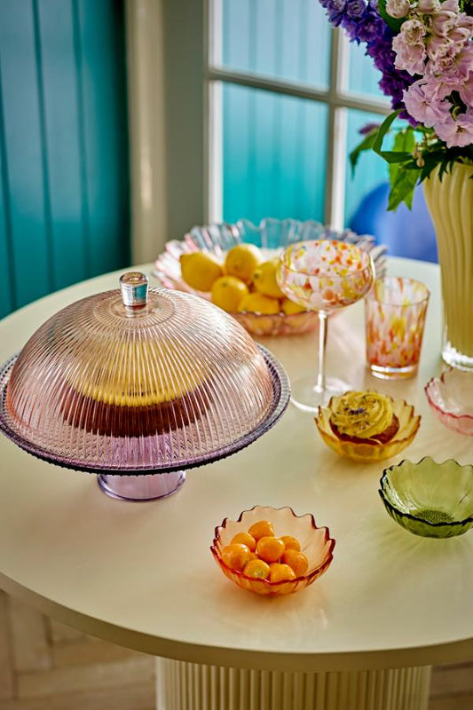 Kana skåler 4pk, multifarget glass