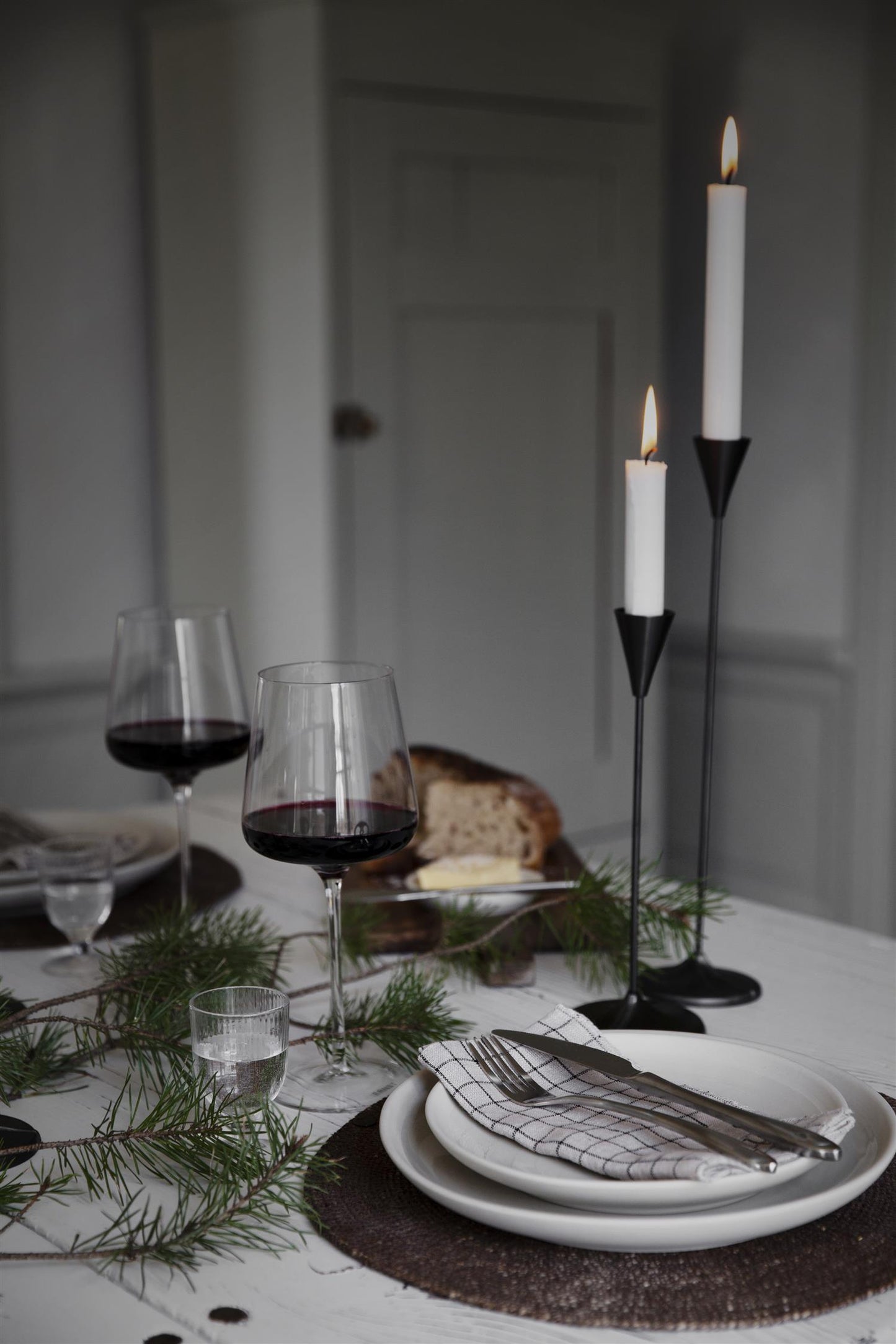 Bordbrikke mørkbrun