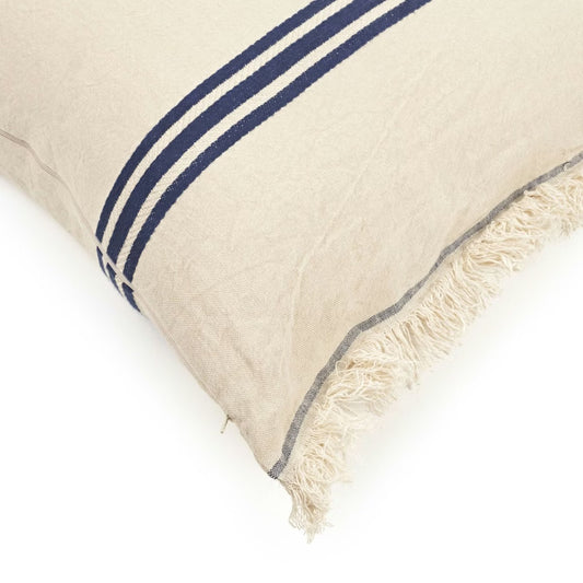 Indigo stripe putetrekk 44x44 cm