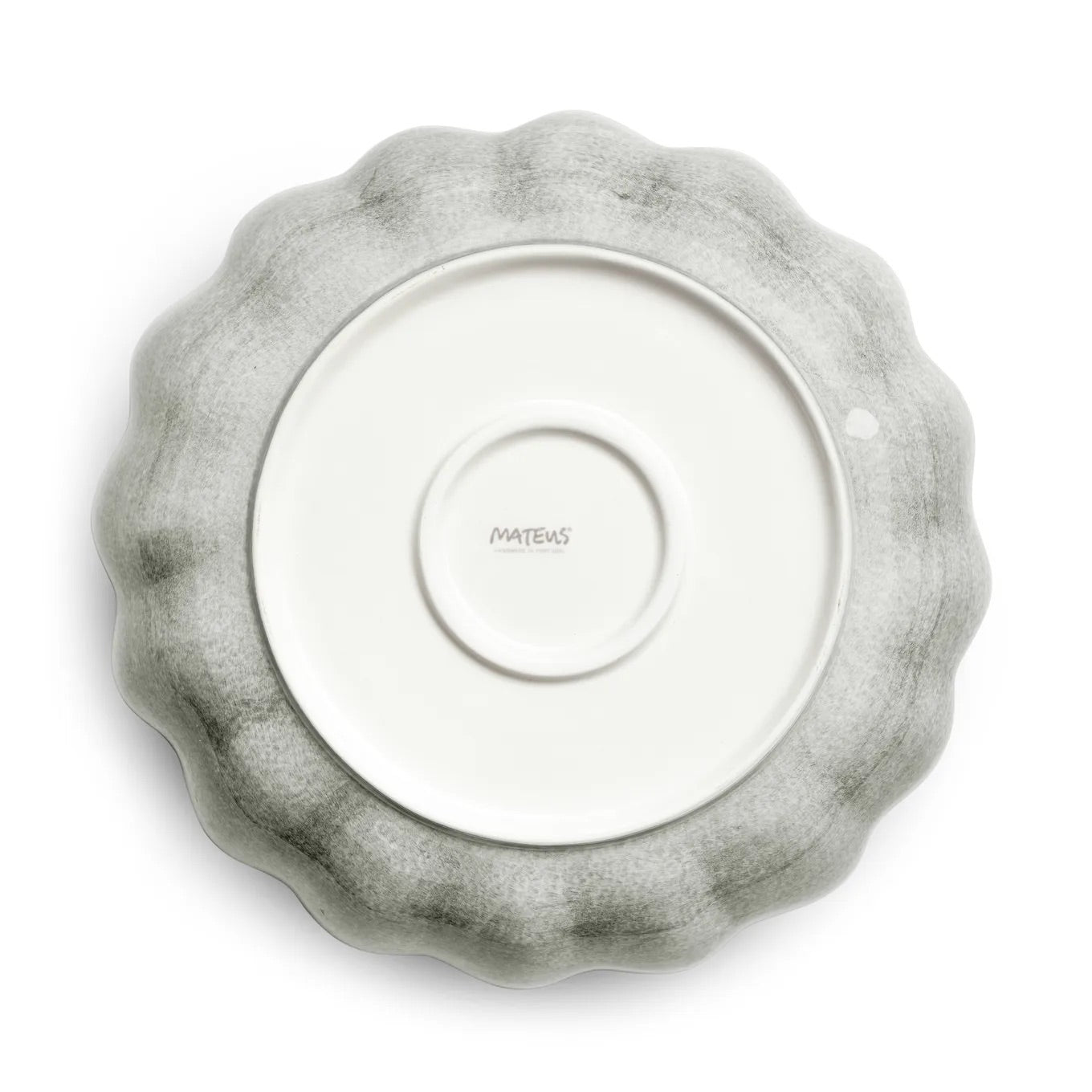 Oyster Skål 24 cm, Grå