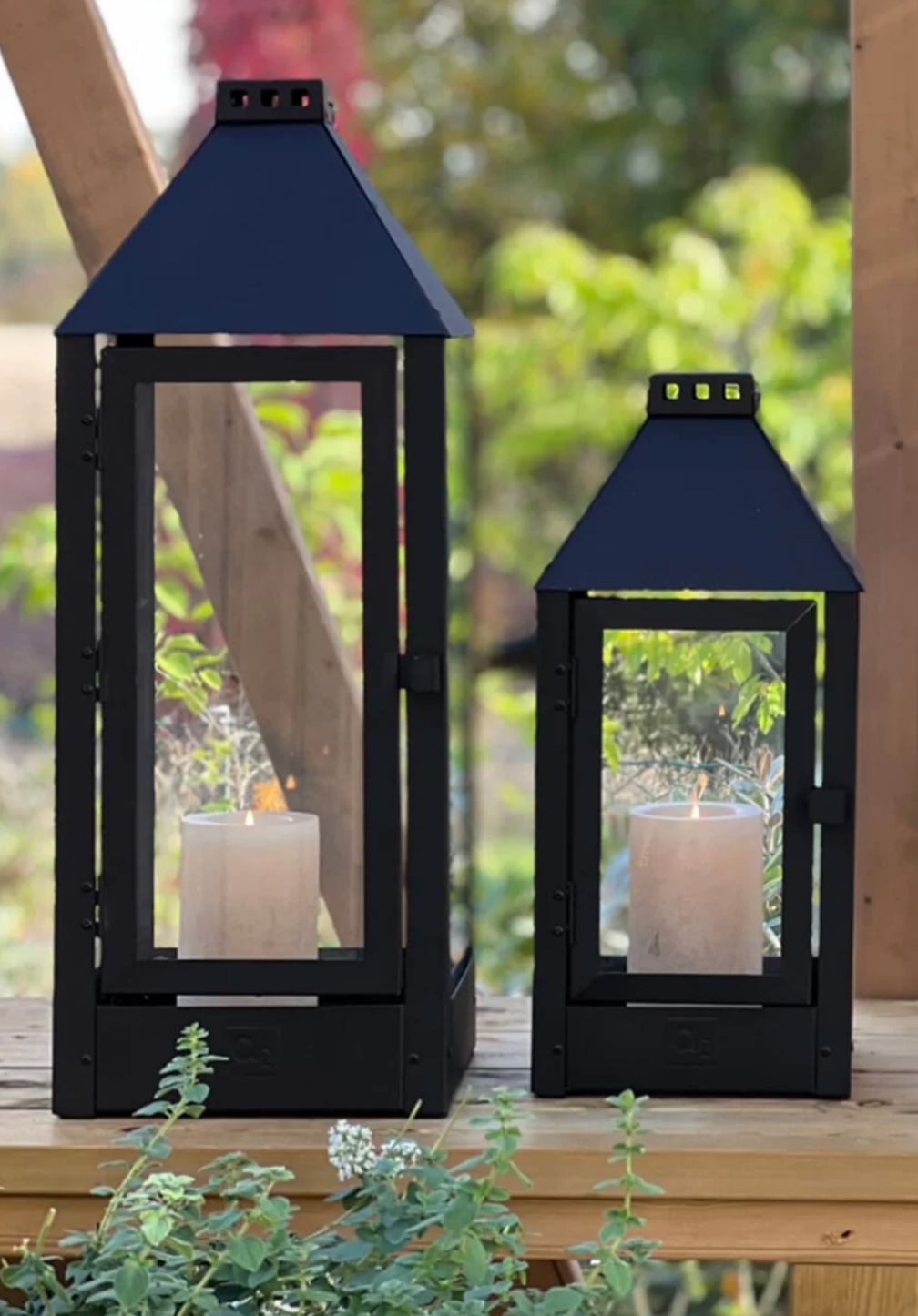 Black Maxi Lantern