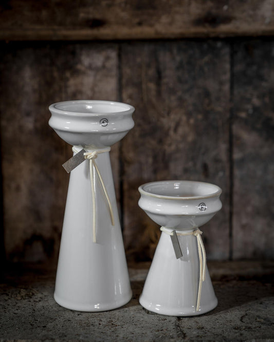 Løkvase stengods, ø8,5x12 cm