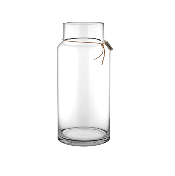 Glassvase ø15xh33 cm